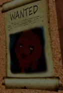 Old Evee wanted poster
