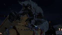 Guard Capitan fights ferals