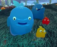 Portraying a slime during Slime Rancher Rescue.