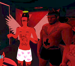 Rofl May 2nd 2020 8 Wolf-boy Angel Meech and Demon Wolf-boy Rob