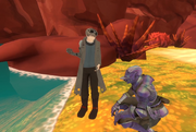 Crag Dec 19th 2020 15 Sir Polka sings a song to summon Crotchula at the oasis