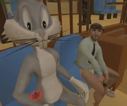 Klaatu's dad (portrayed by MurderCrumpet) with Meech's dad (portrayed by Mute Max)