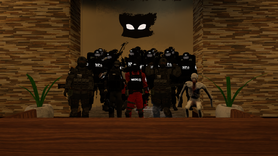 Join the SCP Foundation Mobile Task Force today! Contain SCPs with your  comrades and participate in different environments that will you enjoy. We  hope to see you there! : r/VRchat