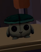 Shea's first plush doll made for The Hellbats.