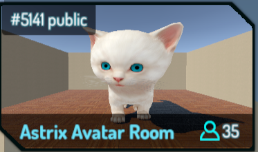 Astrix Avatar Room | VRChat Worlds Wiki | Fandom