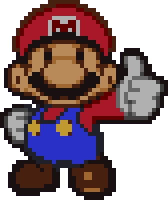 PAPER LUIGI Vinyl Decal From Super Mario Bros. Paper Mario Sticker for  Almost Anything 