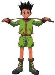 Gon's character design from the 1999 anime.