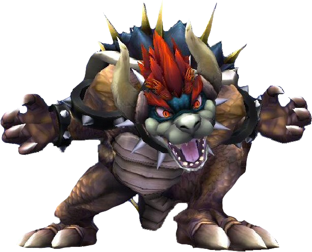 giga bowser vs mario