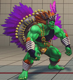 Ultra Street Fighter IV - Blanka - Prologue, Rival Battle, and Ending