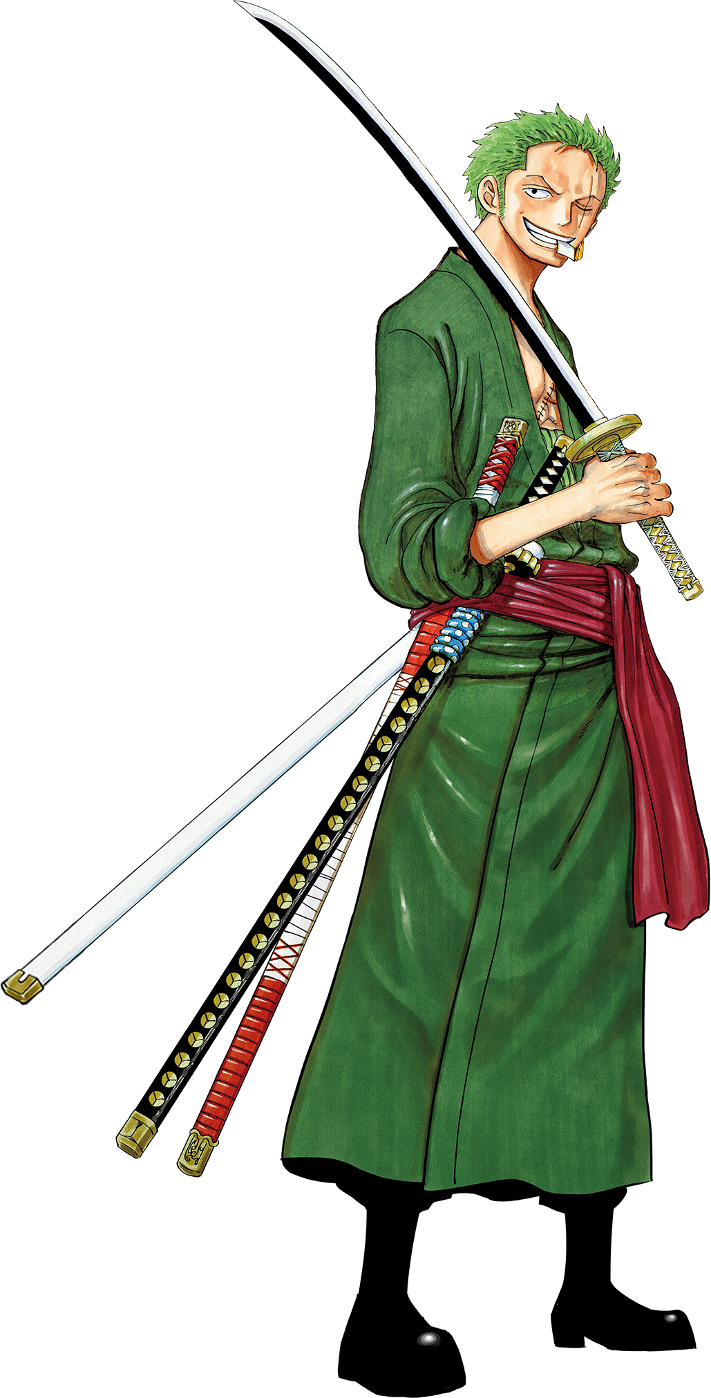 One Piece Anime Roronoa Zoro Wano Country Three Heads and Six Arms