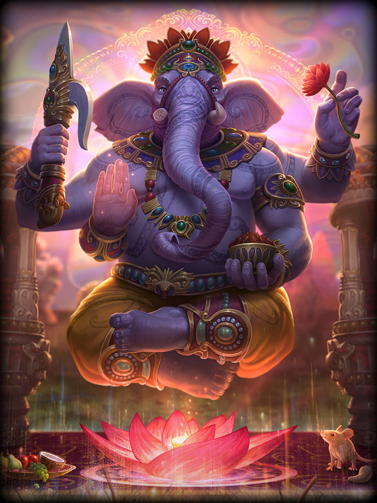 Cute Ganesha Lord With Aesthetic Background, cute ganesha, lord with  aesthetic background, HD phone wallpaper | Peakpx