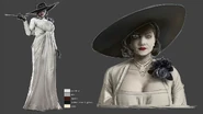 Alcina Dimitrescu Concept Art