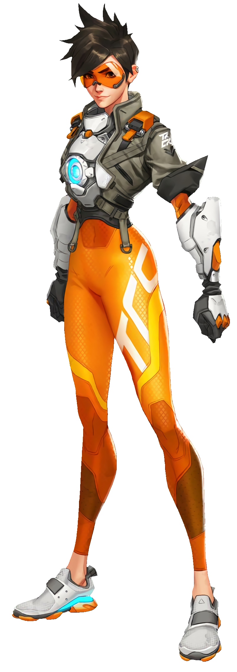 overwatch #tracer #mlg #blizzard - Rule 63 Tracer, HD Png Download