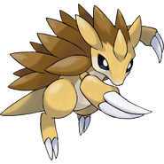 Sandslash, the Mouse Pokémon.