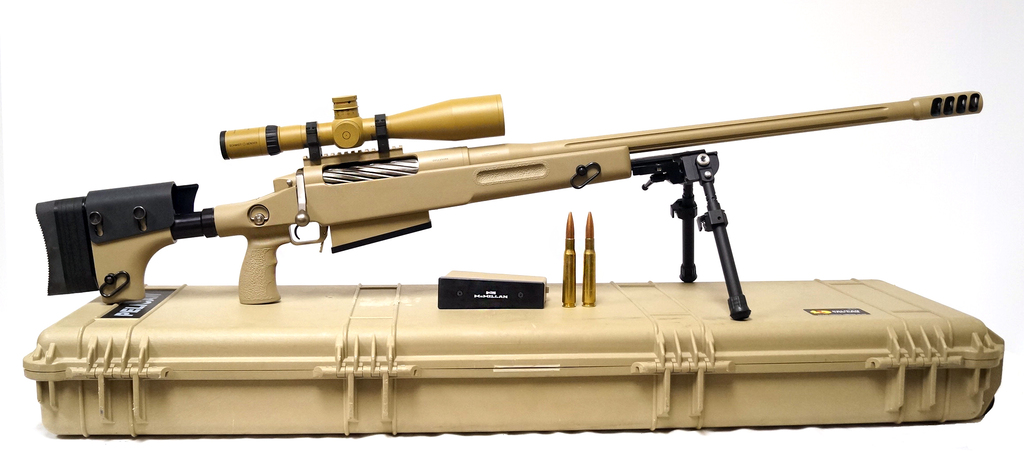 McMillan TAC-50 Long-Range Anti-Material and Sniper Rifle