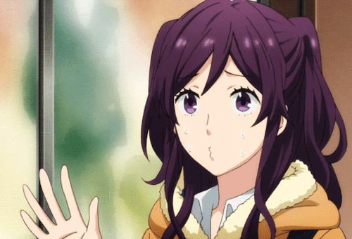 Anime School Girl Cute Wave GIF  GIFDBcom