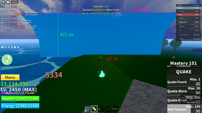 Tsunami zone in blox fruit