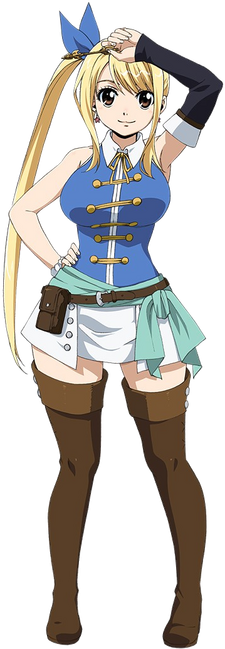 Measurementsftw on X: Fairy Tail VS KonoSuba Lucy Heartfilia