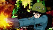 Mai fighting in the Opening Credits