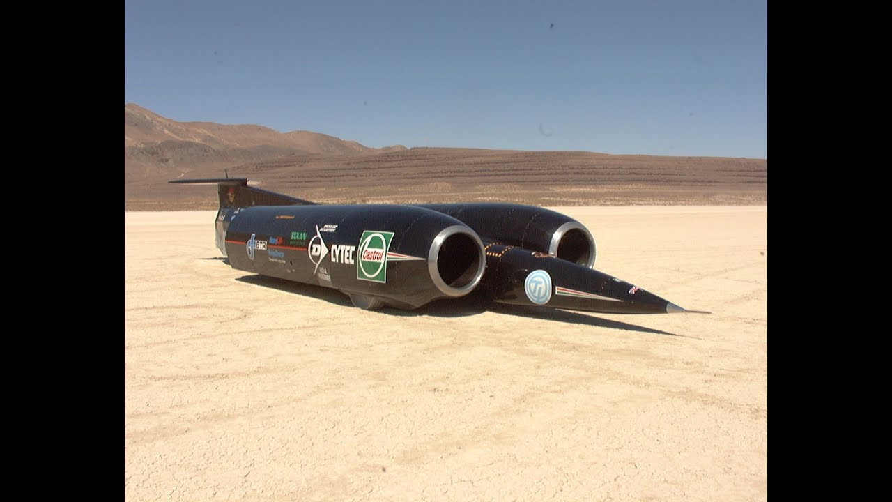 ボンネビル最高速スラストTHRUST SSC 763.035 MPH ボンネビル最高速スラストTHRUST SSC 763.035 MPH ThrustSSC
