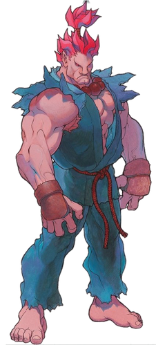 Akuma (Street Fighter Alpha Battle Sprite) by L-Dawg211 on DeviantArt