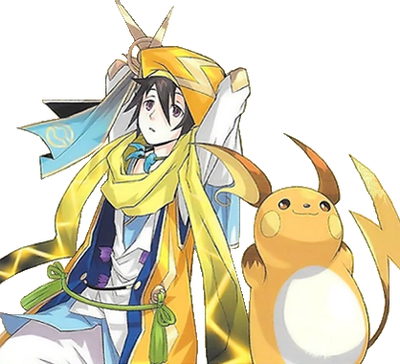 -Render- Hanbei Takenaka and Raichu