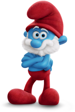 Papa smurf video sale
