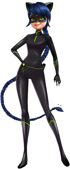 Check out this transparent Ladybug & Cat Noir - Marinette aka