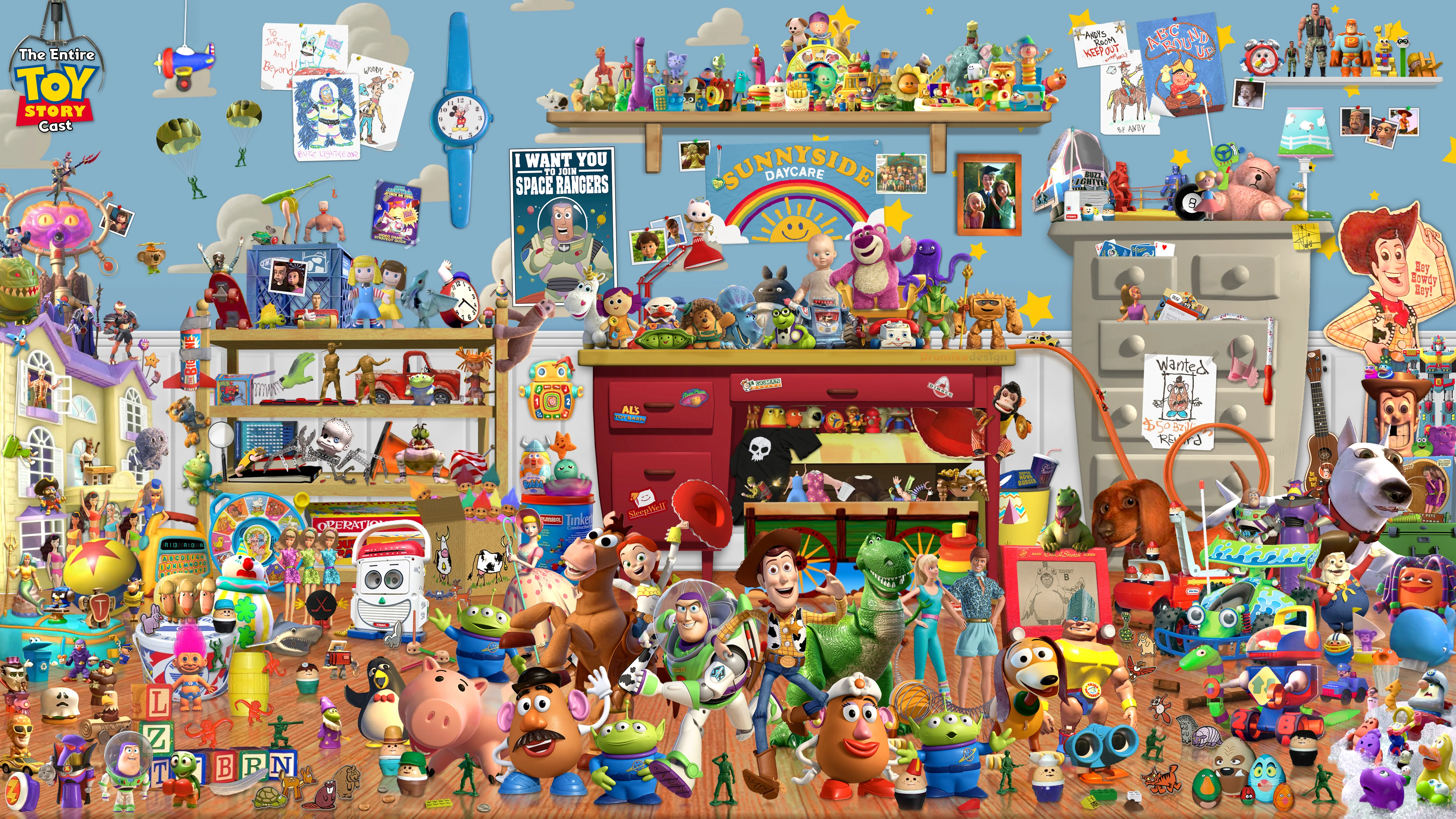 toy story 1 all toys