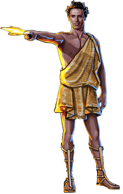 apollo god of the sun costume