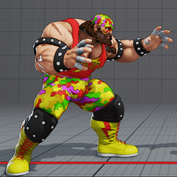 Street Fighter on X: Zangief flexes the beauty of his muscles in front of  a raging crowd in the Barmaley Steelworks stage, a steel mill known for its  blast furnace. Yes, he