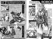 Boros' entry in the One Punch Man Hero Encyclopedia databook.