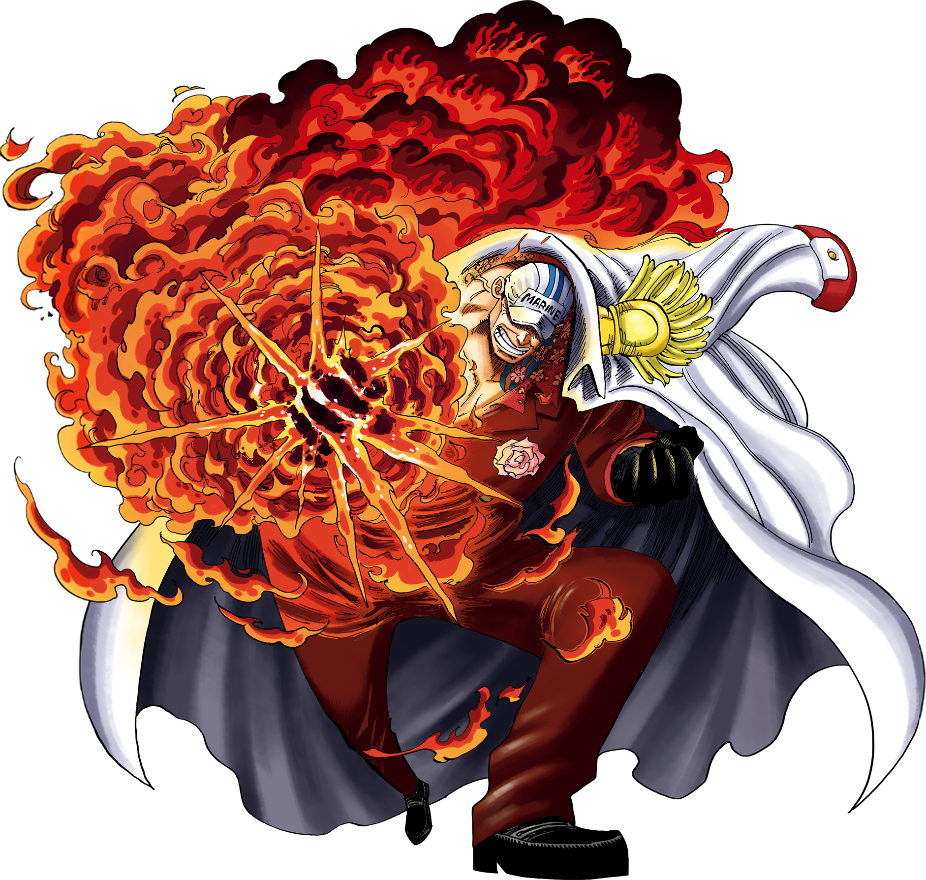 How Amazing is Akainu's devil fruit? : r/OnePiecePowerScaling
