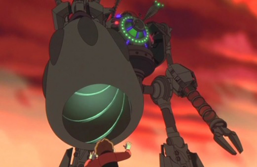 The Iron Giant - War Machine Transformation - YouTube