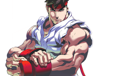 ryu and evil ryu (street fighter and 1 more) drawn by kazumichi