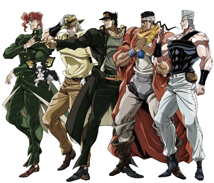 JoJo's Bizarre Adventure - Todos os Stands e seus usuários da Parte 3:  Stardust Crusaders - Critical Hits