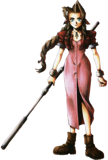 Aerith FFVII Artwork