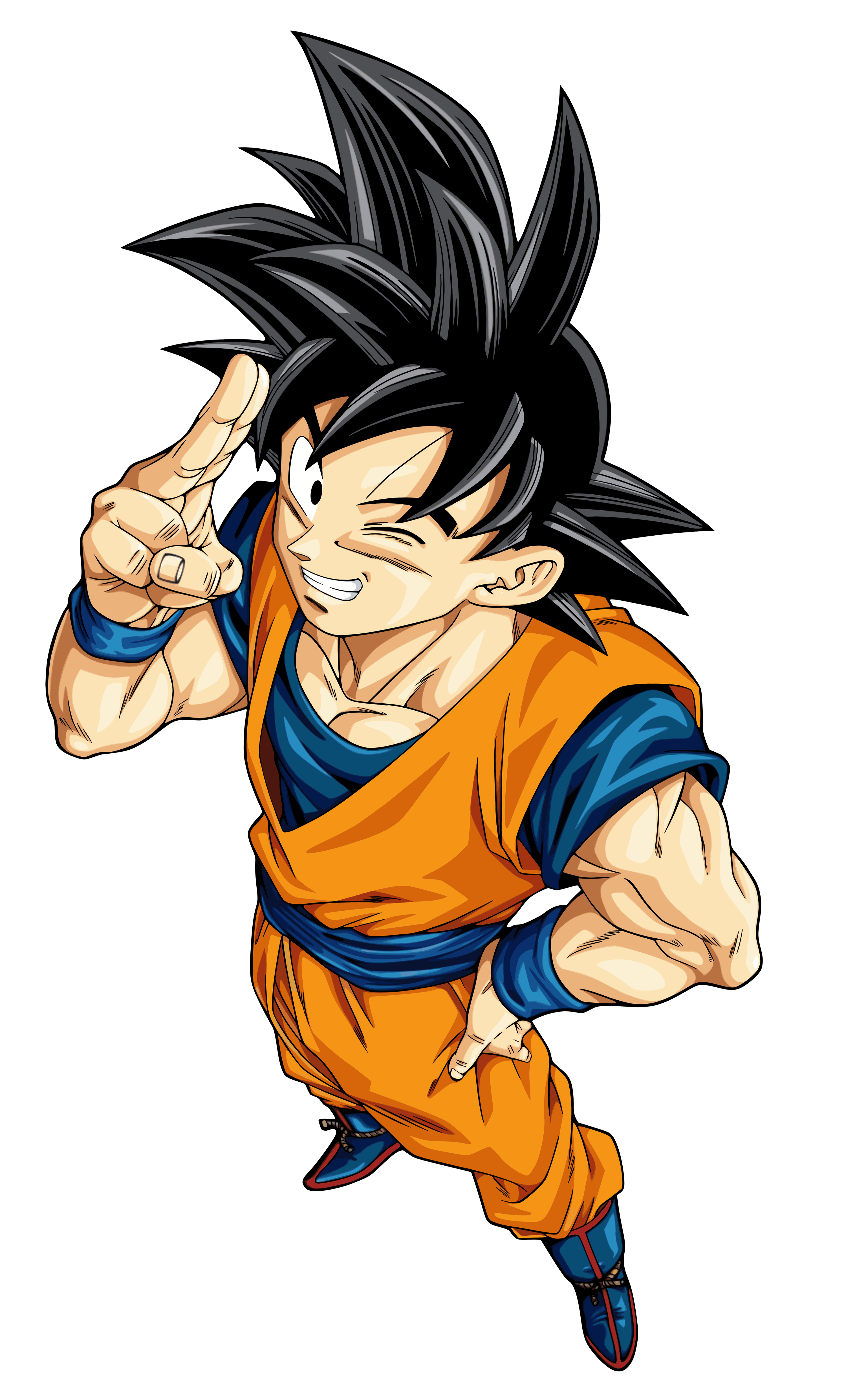 Tutorial: How To Draw Goku Super Saiyan BLUE! - Step By Step - YouTube