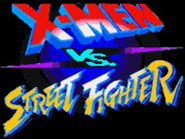 X-Men Vs Street Fighter-Vs Screen