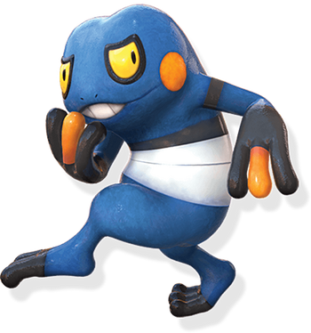 Croagunk, Wiki Pokédex