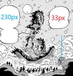 The clash battle between the two Yonkos. Big Mom vs Hybrid Kaido - One