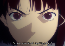 User blog:Executor N0/Serial Experiments Lain: Break the barrier 