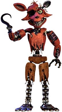 Withered Foxy, The Sun and Moon Show Wiki