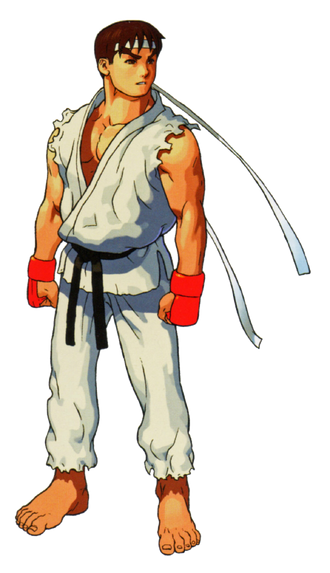 Evil Ryu, hadoken, Street Fighter Alpha 3, Super Street Fighter IV