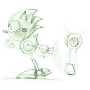 Metal Sonic CD concepts 2