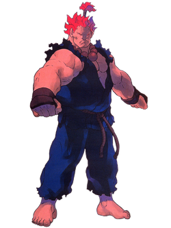 Street Fighter on X: Half man, half machine, all Akuma! 👿 The