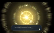 Arceus speaks to the player