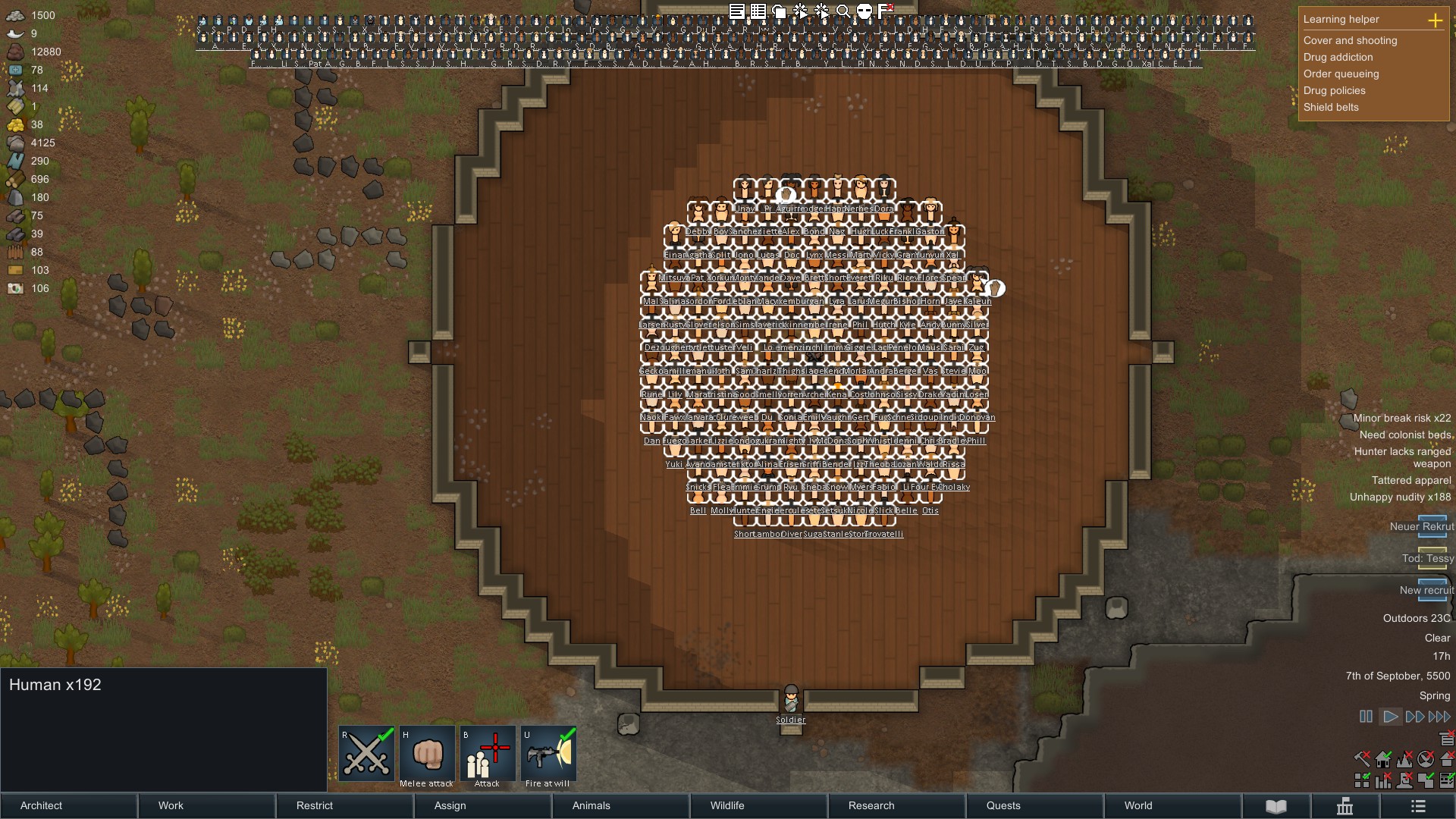 orbital bombardment targeter rimworld