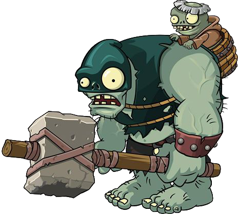 Zombies - Pvz Zombie Gargantuar, HD Png Download , Transparent Png