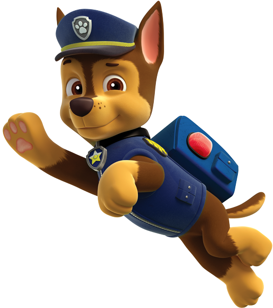 paw patrol characters chase